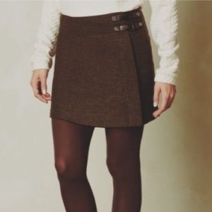 pRana Quincy Wool Blend Skirt